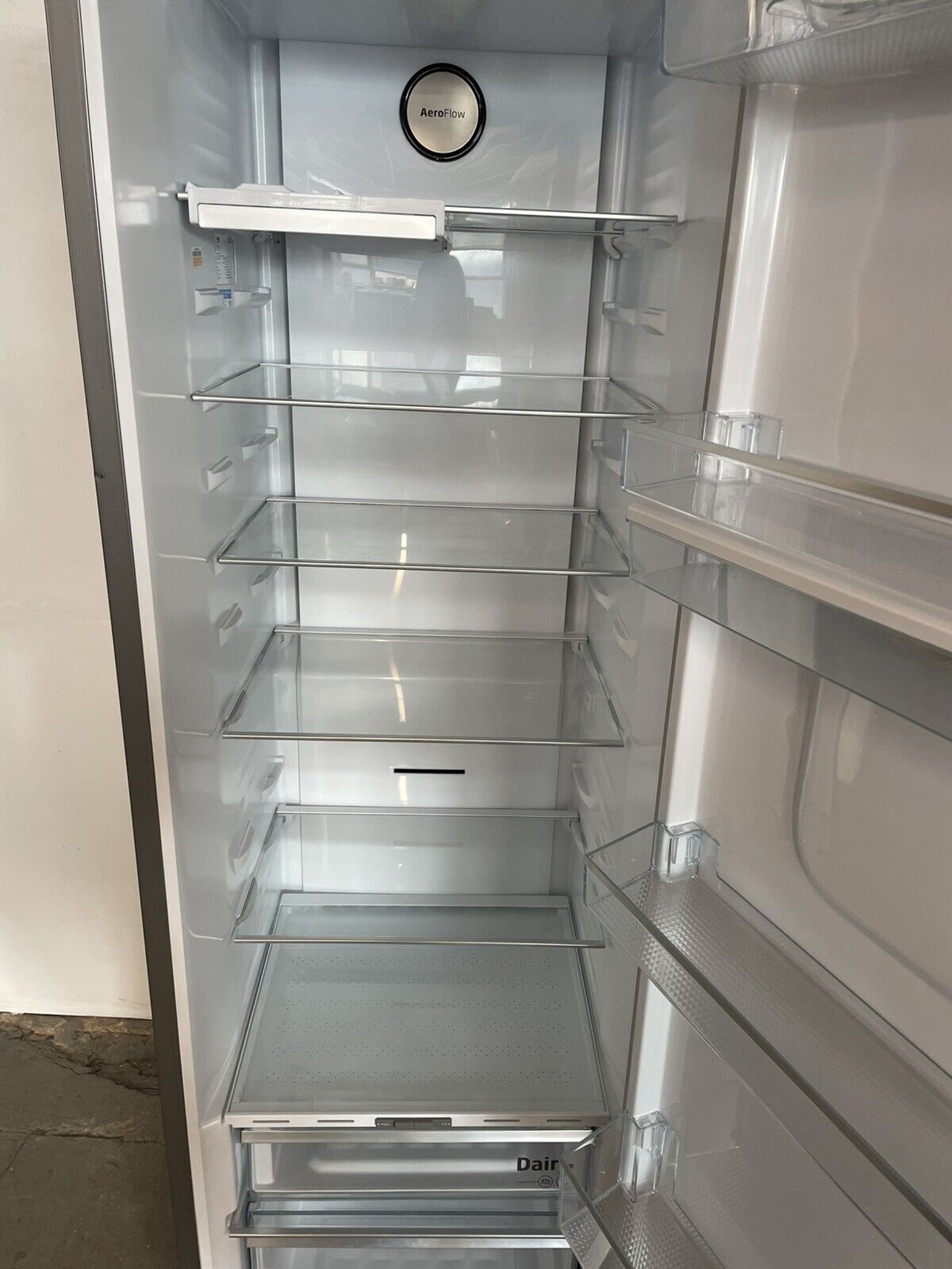 New Graded Stainless Steel Beko LNP5686LDVPS  365ltr Larder Fridge RRP £649 -X49 New Graded Stainless Steel Beko LNP5686LDVPS  365ltr Larder Fridge RRP £649 -X49