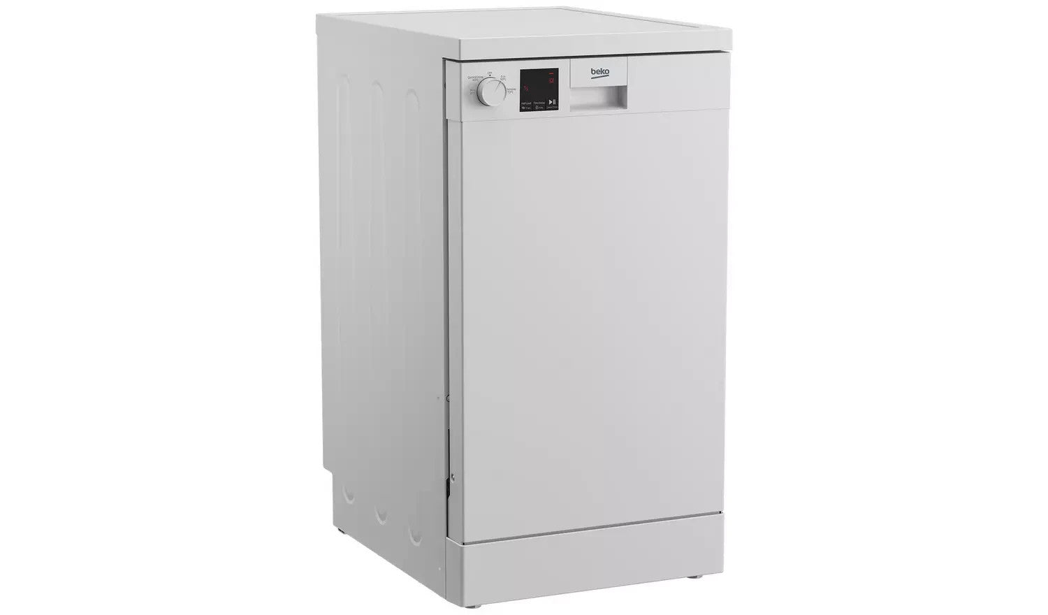 New Graded White Beko DVS04X20W Slimline Dishwasher RRP£299- F18