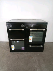 New Graded Black Leisure Cookmaster CK100D210K Range Cooker 100cm RRP £1598 F76