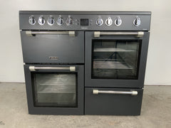 New Graded Leisure Cookmaster 100cm Electric Range Cooker with Ceramic hob F73