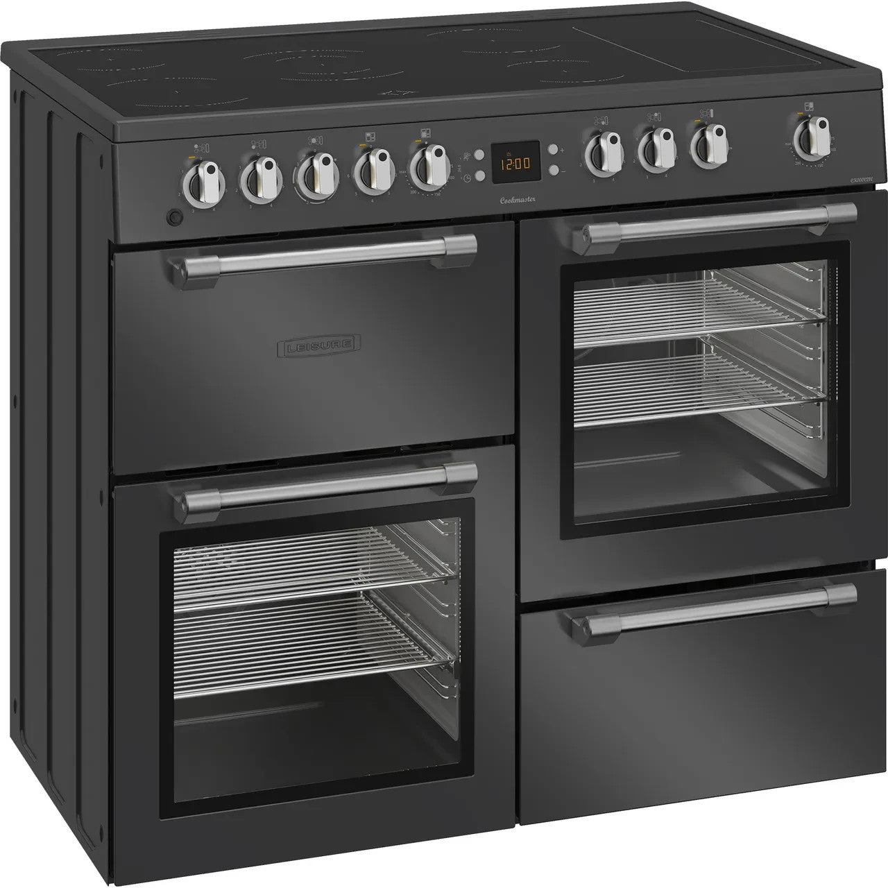 New Graded Leisure Cookmaster 100cm Electric Range Cooker with Ceramic hob F73