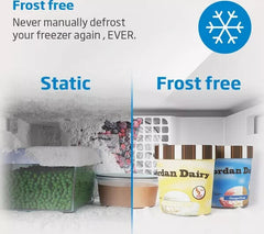 New Graded BEKO UFF4584W Undercounter Freezer - White RRP £259 (R1)