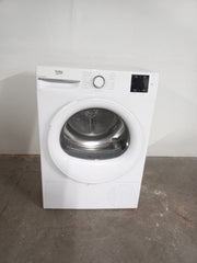 New Graded Beko BM3T3822W 8kg Heat Pump Tumble Dryer RRP£349 X43