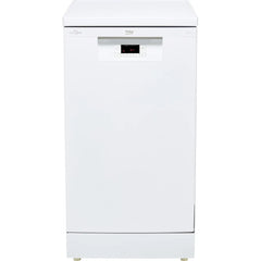 New Graded Beko HygieneIntense BDFS16020W Slimline Dishwasher - White - F33