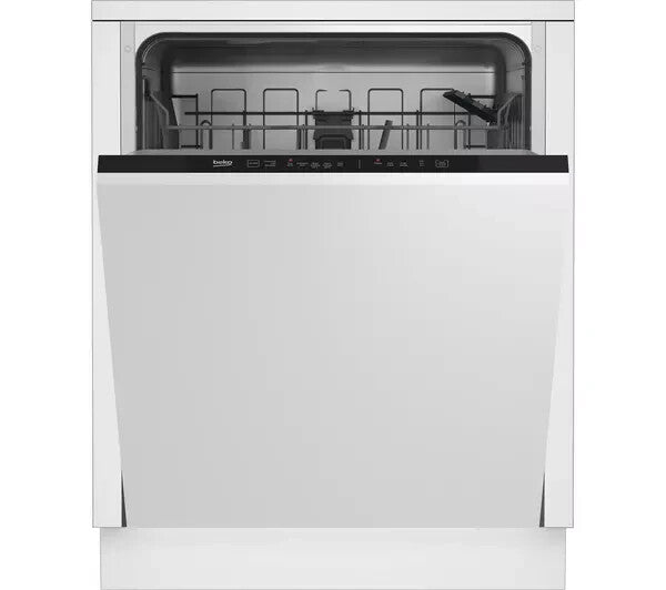 New Graded BEKO DIN15X20 Full-size Fully Integrated Dishwasher RRP £329 P86