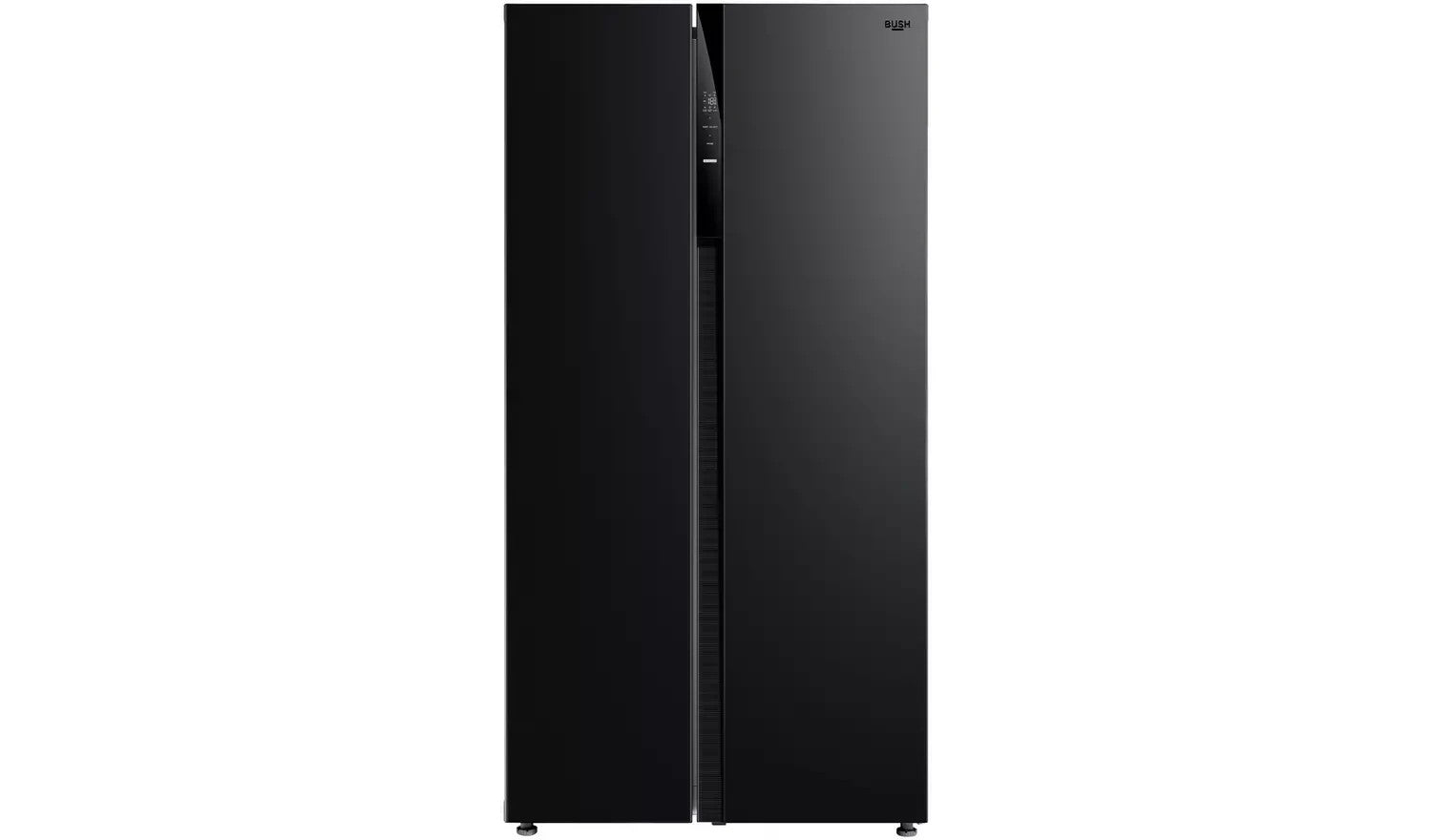 New Graded Bush MESBSB23E American Fridge Freezer - Black RRP £529 K69