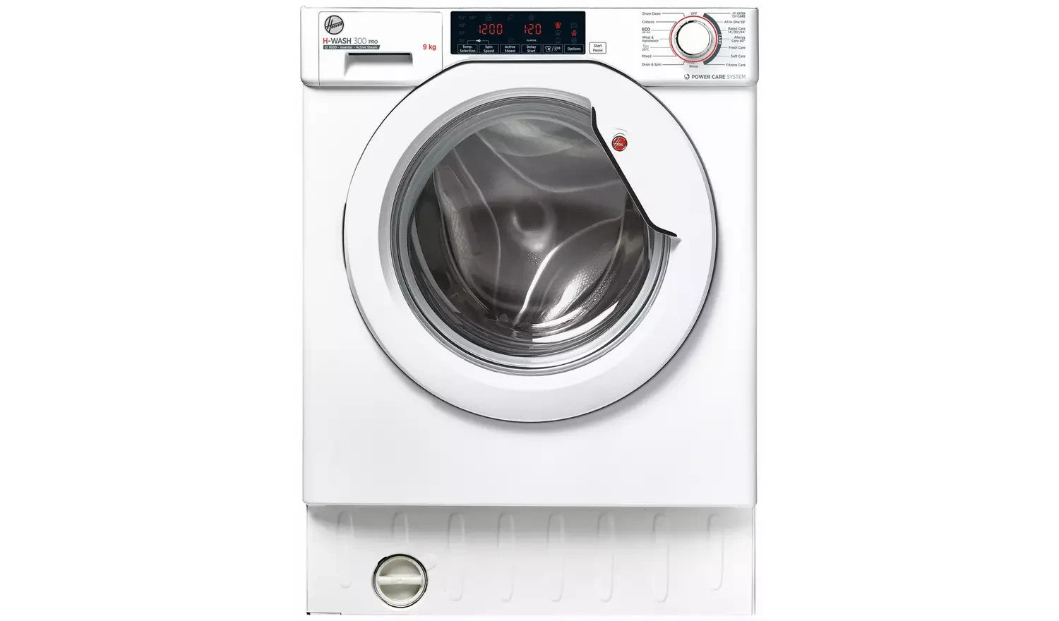 New Graded Hoover HBWOS 69TAMSE 9KG Integrated Washing Machine RRP £569 K20