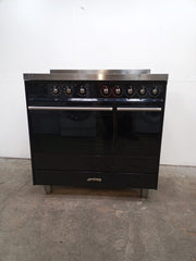 Graded Smeg C92IPBL9-1 90cm Induction Range Cooker RRP£1999 N97