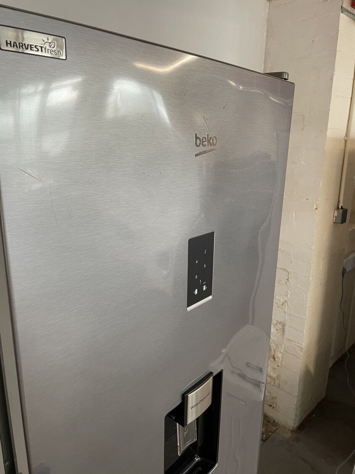 New Graded Stainless Steel Beko LNP5686LDVPS  365ltr Larder Fridge RRP £649 -X49 New Graded Stainless Steel Beko LNP5686LDVPS  365ltr Larder Fridge RRP £649 -X49