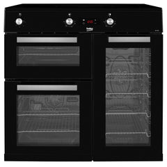 New Graded Black Beko KDVI90K 90cm Induction Range Cooker- UK Del Y2