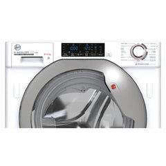 New Graded HOOVER HBWOS69TAME Integrated 9 kg 1600 Washing Machine RRP£549 K4