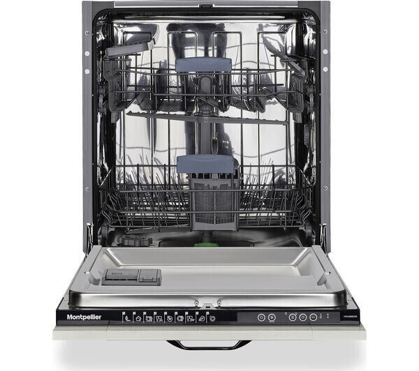 New Graded Montpellier MDWB16095 Full Size Integrated Dishwasher RRP£379 L23