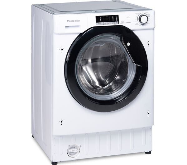 New Graded Montpellier MIWM84-1 Integrated 8 kg 1400 Washing Machine RRP£399 X26