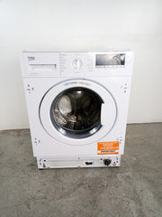 New Graded Beko WTIK74151F Integrated 7 kg 1400 Spin Washing Machine E51