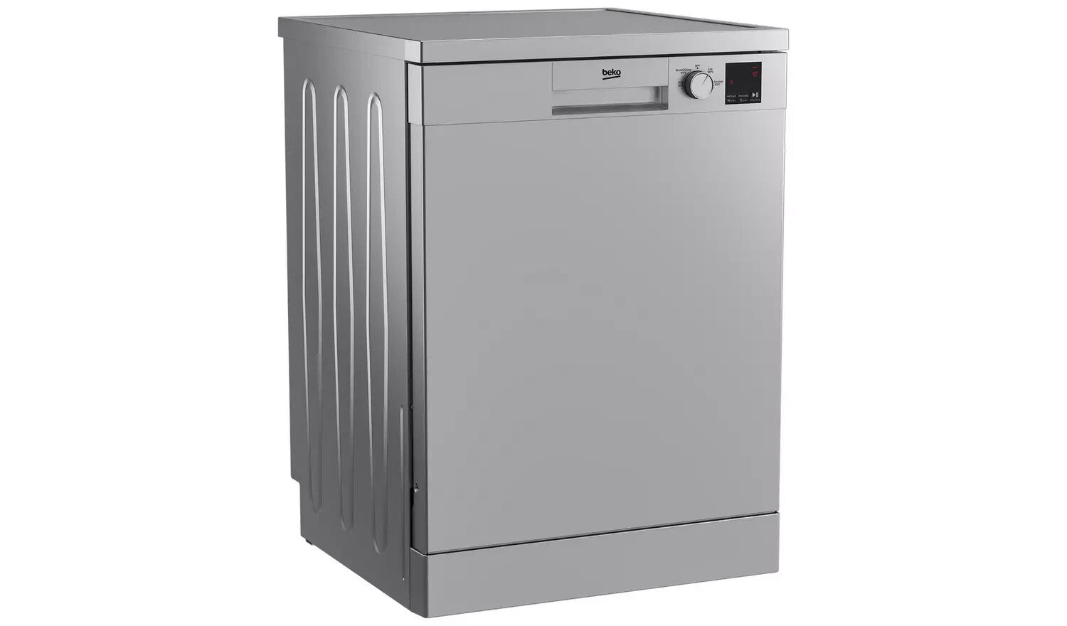 New Graded Silver Beko DVN04X20S Full Size Dishwasher RRP£349- F3