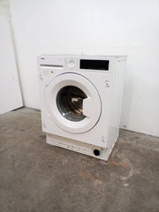 New Graded LOGIK LIW812W22 Integrated 8 kg 1200 Washing Machine RRP£329 M8
