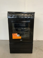 New Graded Black Bush BESAW50B 50cm Electric Single Cooker RRP£239 - L77