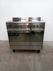 Graded Smeg SUK92CMX9 90cm Electric Range Cooker Induction RRP£1999 S66