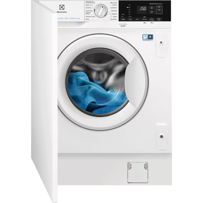 New Graded Electrolux EWD746PCBI Integrated 7/4kg Washer Dryer RRP£849 E37