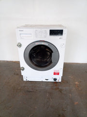 New Graded Beko LW1284410 Integrated 8 kg 1400 Spin Washing Machine - V9