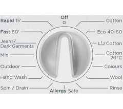 New Graded LOGIK LIW812W22 Integrated 8 kg 1200 Washing Machine RRP£329 M8