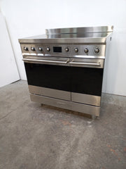 Graded Smeg C92IMX2 90cm Induction Range Cooker RRP£1999 C23