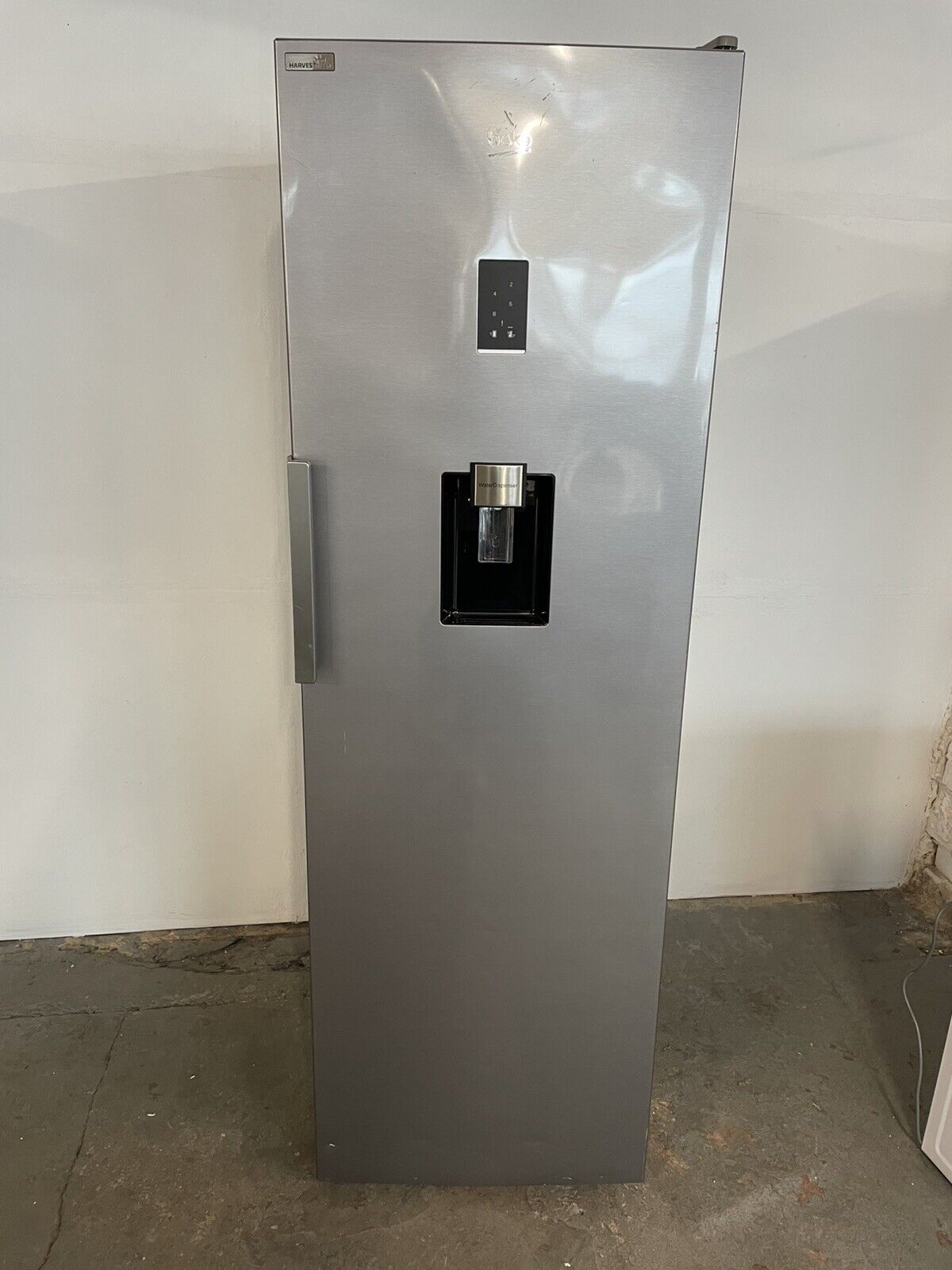 New Graded Stainless Steel Beko LNP5686LDVPS  365ltr Larder Fridge RRP £649 -X49 New Graded Stainless Steel Beko LNP5686LDVPS  365ltr Larder Fridge RRP £649 -X49