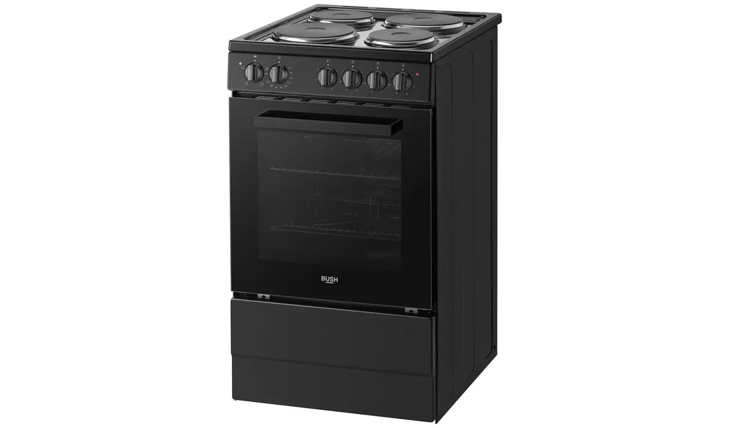New Graded Black Bush BESAW50B 50cm Electric Single Cooker RRP£239 - L77