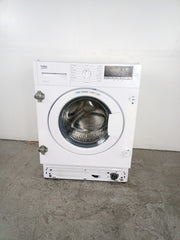 New Graded Beko WTIK74151F Integrated 7 kg 1400 Spin Washing Machine E61