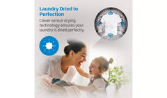 New Graded Beko DTLP81151W 8kg Heat Pump Tumble Dryer RRP£399 X61