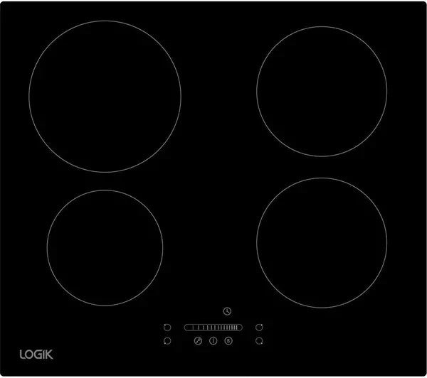 New Graded Logik LINDHOB23 59 cm Ceramic Induction Hob - Black RRP£379 N71
