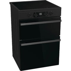 New Graded Hisense Hi6 Max HDCEIT6C20B 60cm Double Oven Electric Cooker F56