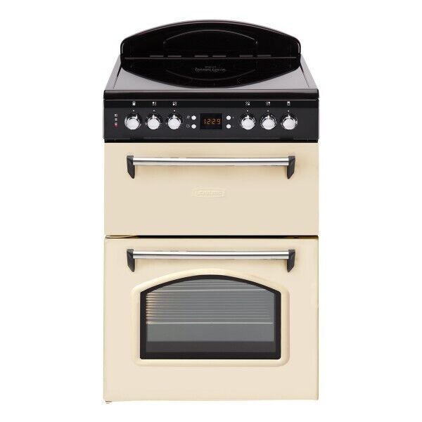 New Graded Cream Leisure CLA60CEC 60cm Electric Ceramic Cooker RRP£579 H4