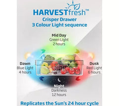 New Graded Black Steel Grundig GLNEP5686VPZ Larder FrIdge RRP £549! -X8