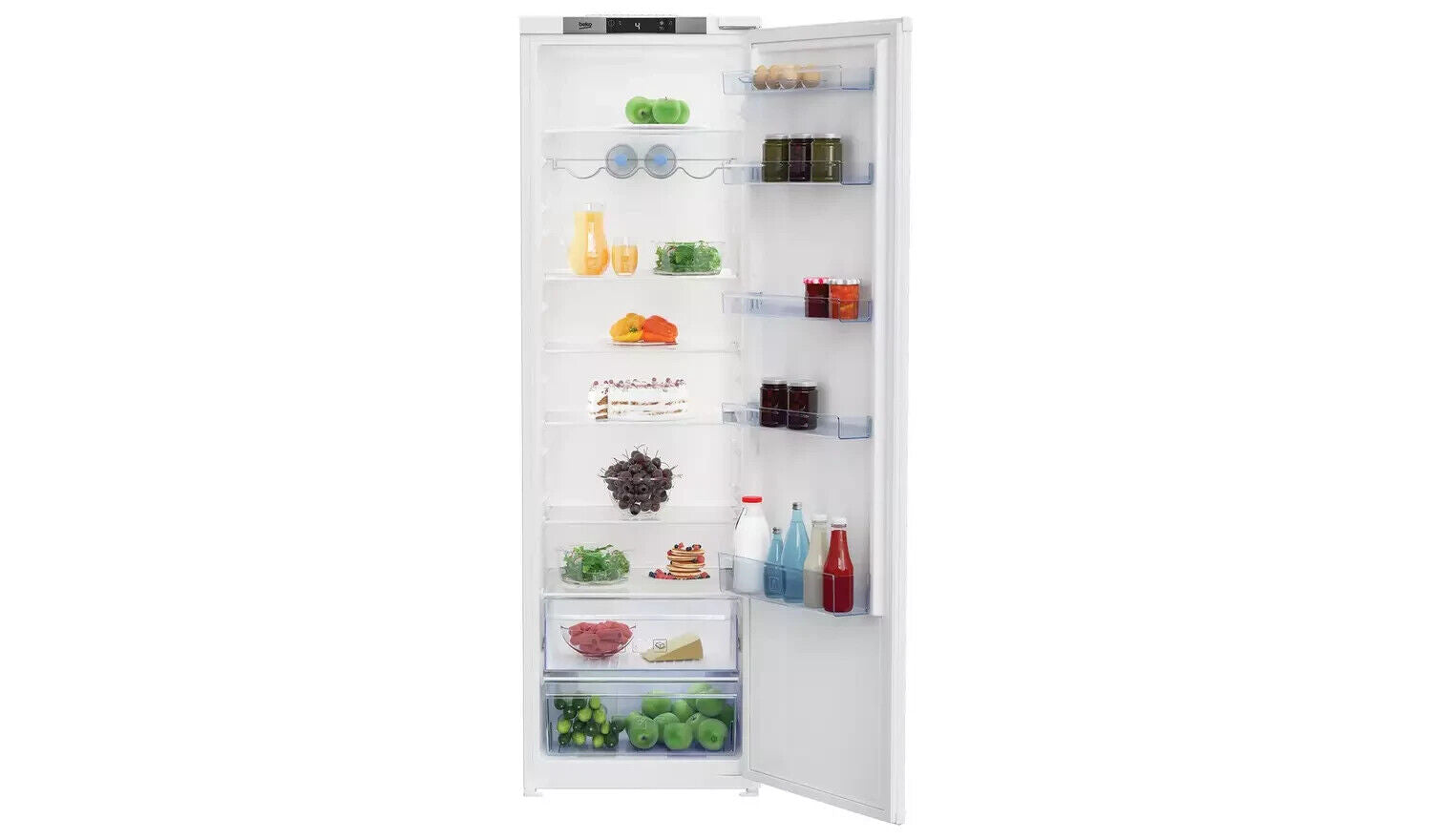 New Graded Beko Blomberg SST4455VI VitaminCare 54cm Integrated Larder Fridge C20