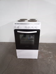 New Graded White Montpellier MSE46W 50cm Electric Single Cooker RRP£239 - N17
