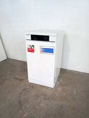 New Graded White Sharp QW-NS1CF49EW Freestanding Slimline Dishwasher RRP£319 T15