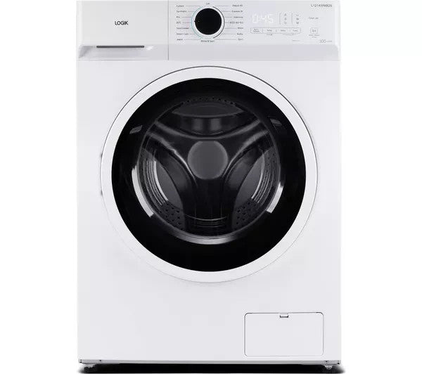New Graded Logik L1214WMB25 12kg Washing Machine 1400 Spin RRP£349 M10