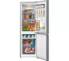 New Graded LOGIK LFC50S23 60/40 Fridge Freezer - Silver RRP £269 P07