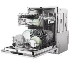 New Graded HOOVER HI3E9E0S-80 Full-size Fully Integrated Dishwasher K28