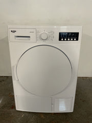 NEW GRADED BUSH BCGBTD8HP is an 8kg heat pump tumble dryer WHITE F12