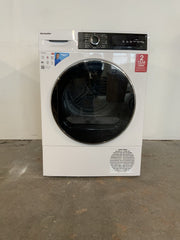 New Graded Montpellier MHP10SDW 10Kg Heat Pump Sensor Tumble Dryer in White H7