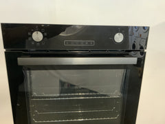 New Graded Beko AeroChef ROEN8232BP 60cm Built In Electric Single Oven - F36
