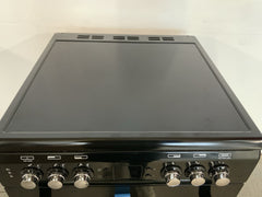 New Graded Leisure CLA60CEK Black Ceramic Electric Cooker with Double Oven H12