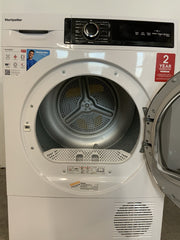 New Graded Montpellier MHP10SDW 10Kg Heat Pump Sensor Tumble Dryer in White H7