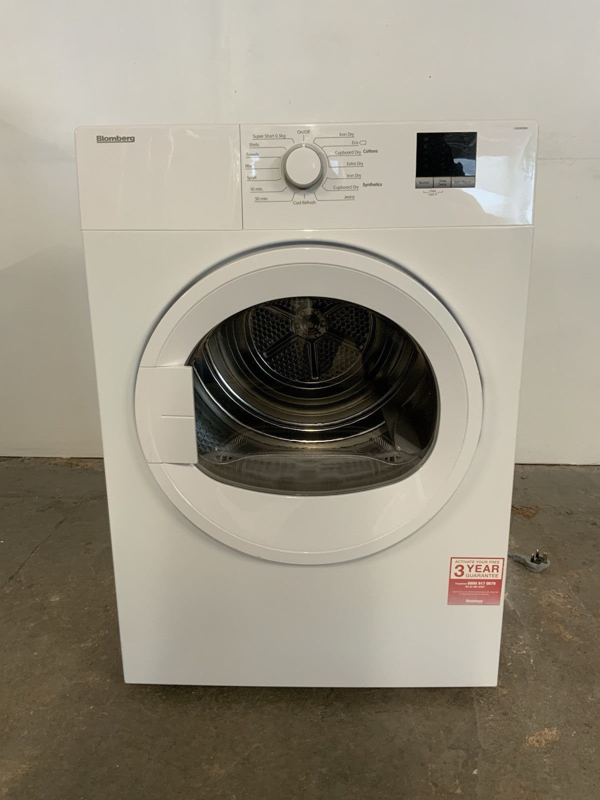 New Graded Beko LTA09020W 9kg Vented Tumble Dryer RRP £299 H14