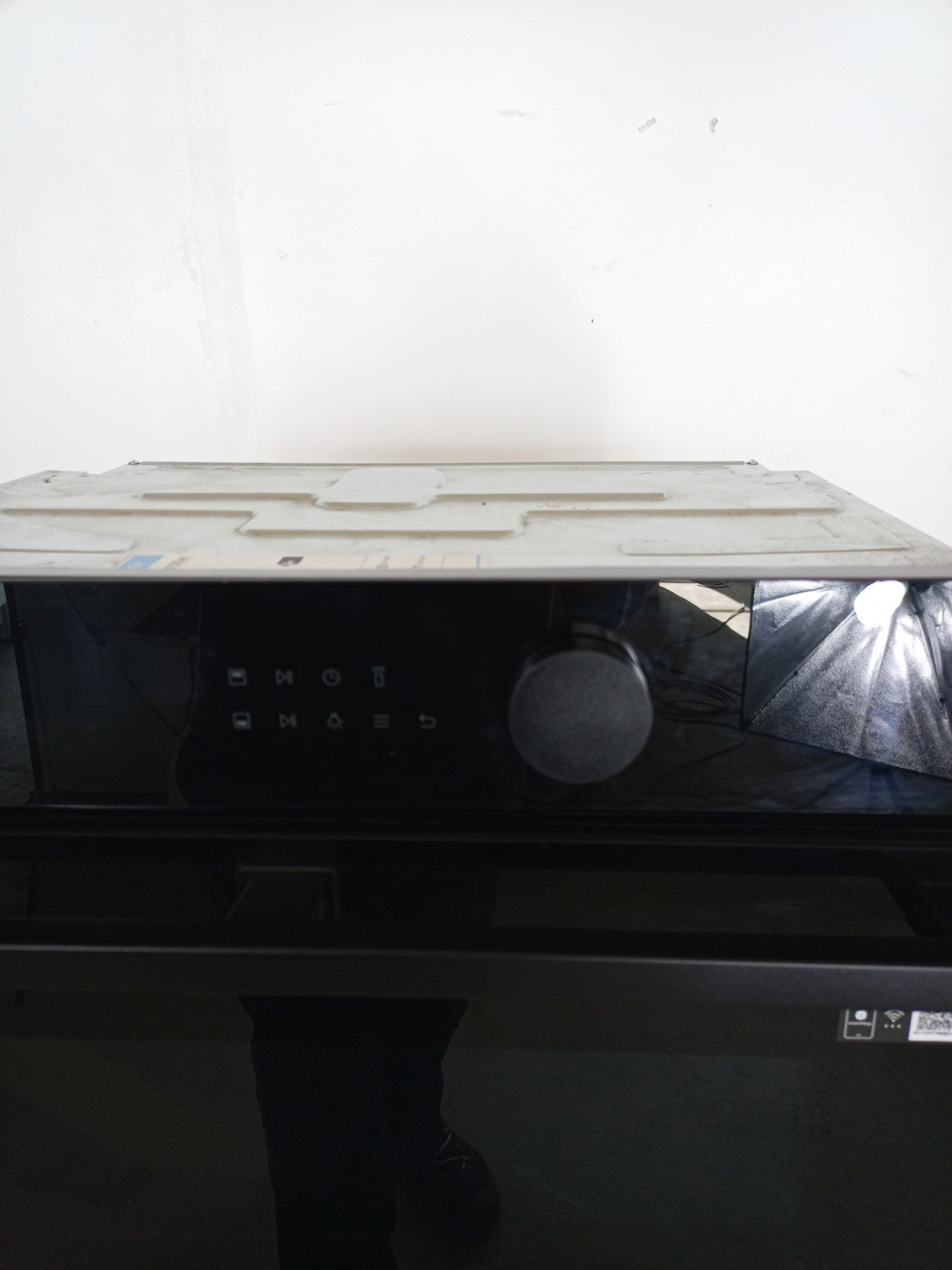 New Graded Black Samsung NV7B5750TAK  Dual Cook Single Oven RRP£869 Y12