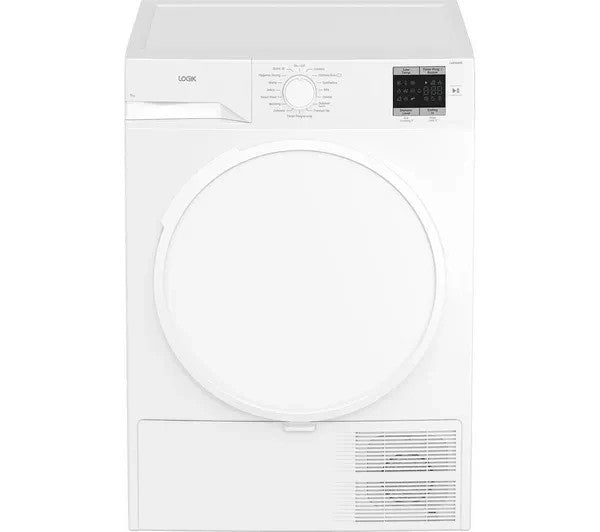 New Graded Logik LHP8W23 8kg Heat Pump Tumble Dryer RRP £329 D17