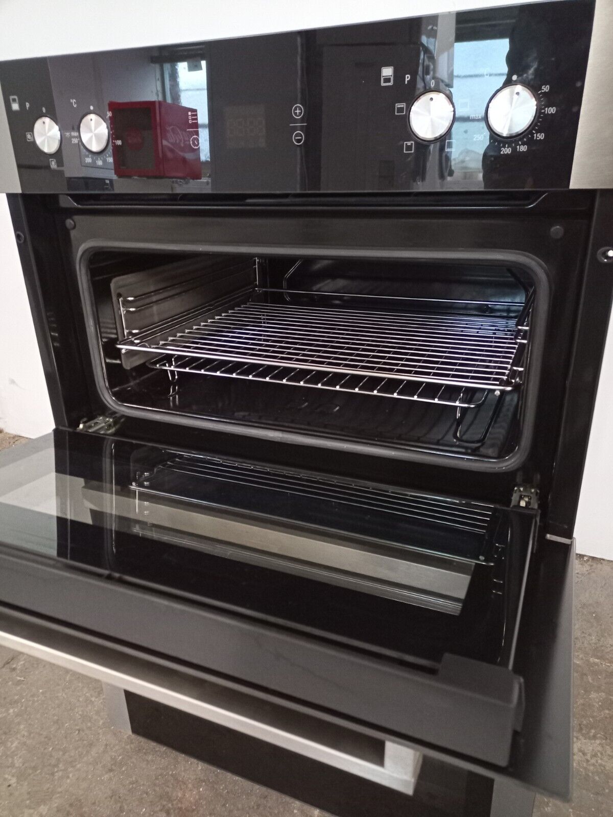 New Graded  Beko ODN9302X Built-in Double Electric Oven-RRP£599 D11