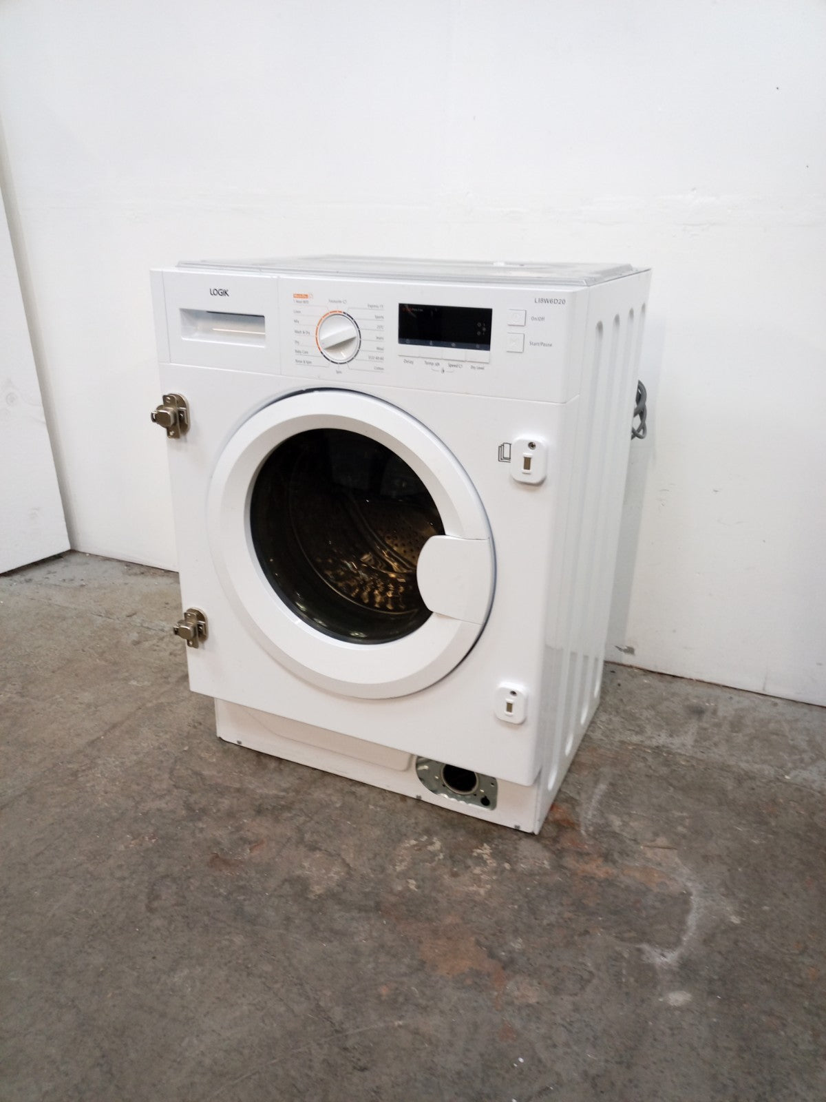 New Graded Logik LI8W6D20 Integrated 8/6kg Washer Dryer RRP£39 C20
